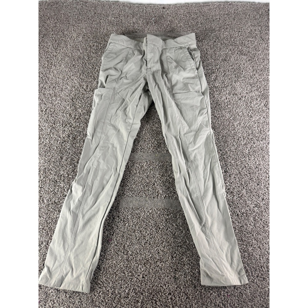 Athleta Wander Stash Skinny Pant Size 10 Gray Hiking Travel‎ Outdoor Trousers